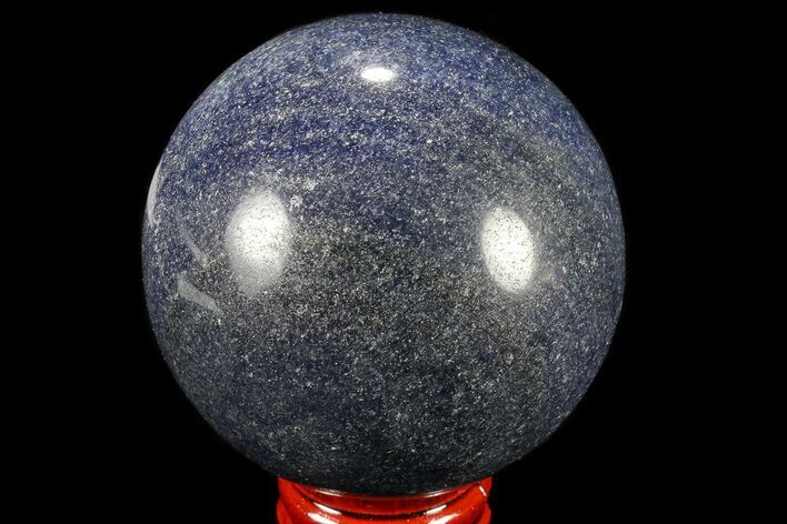 Polished Lazurite Sphere - Madagascar #79044